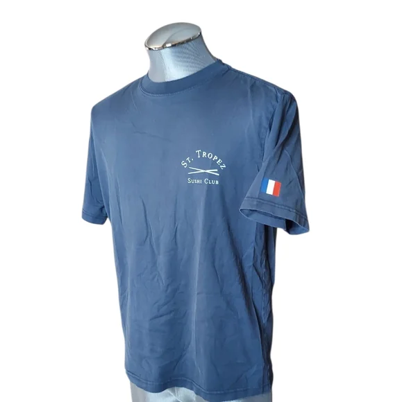 Stampd | St. Tropez Sushi Club | Flag Tee #2 | **SOLD OUT**| Nobu Matsuhisa - Picture 7 of 14